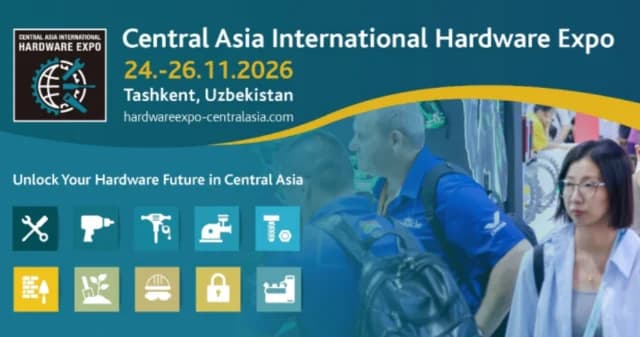 Central Asia International Hardware Expo (CAIHE 2026) logo
