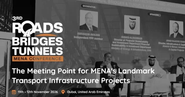 3rd Roads, Bridges & Tunnels MENA Conference logo