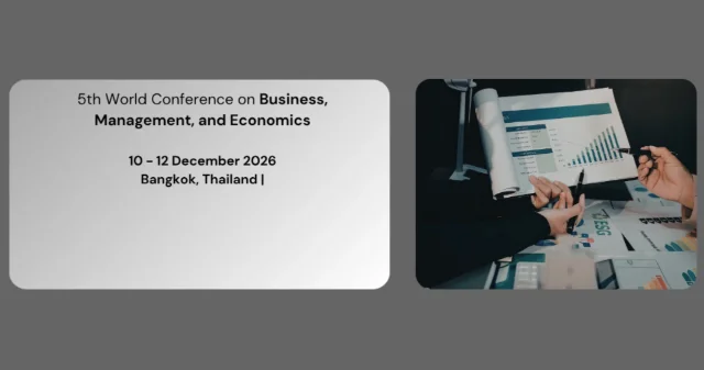 5th World Conference on Business, Management, and Economics