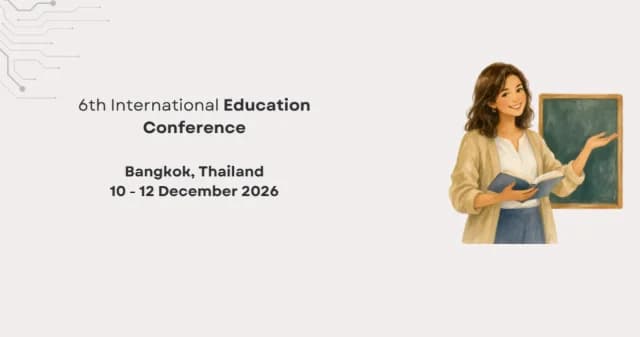 6th International Education Conference logo