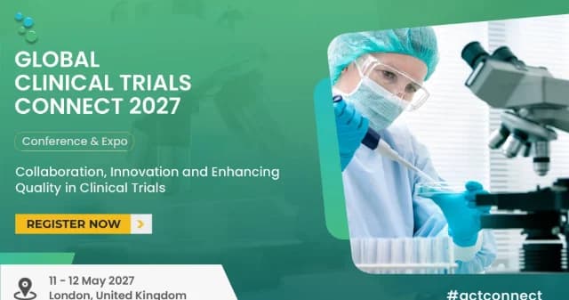 Global Clinical Trials Connect 2027 Conference logo