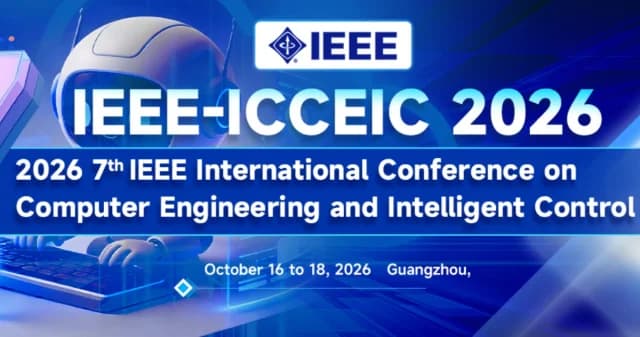 2026 7th IEEE International Conference on Computer Engineering and Intelligent Control (IEEE-ICCEIC 2026) logo