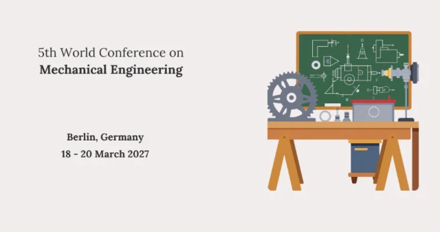 5th World Conference on Mechanical Engineering logo