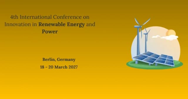 4th International Conference on Innovation in Renewable Energy and Power 2027 logo