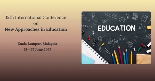 12th International Conference on New Approaches in Education logo