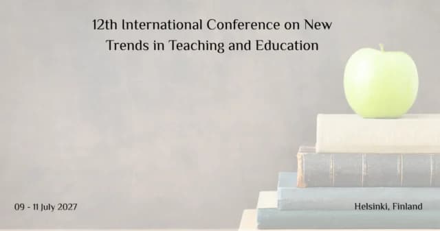 12th International Conference on New Trends in Teaching and Education
