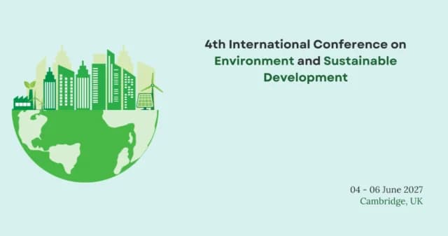 4th International Conference on Environment and Sustainable Development