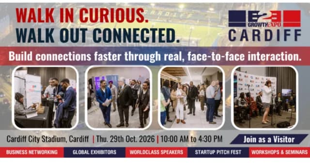 Cardiff B2B Growth Expo 2026| Book Your Visitors Ticket At Premier B2B Show