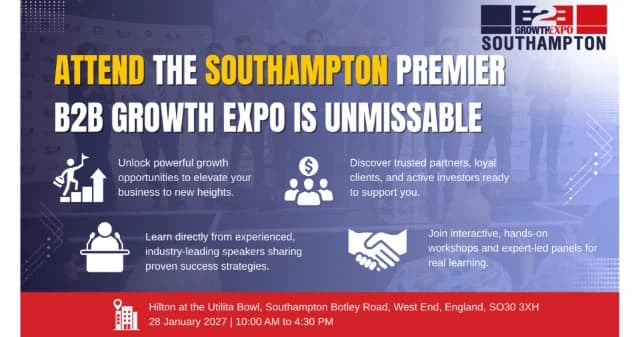 Southampton B2B Growth Expo 2027 | Book Your Visitor Ticket At Premier B2B Show logo