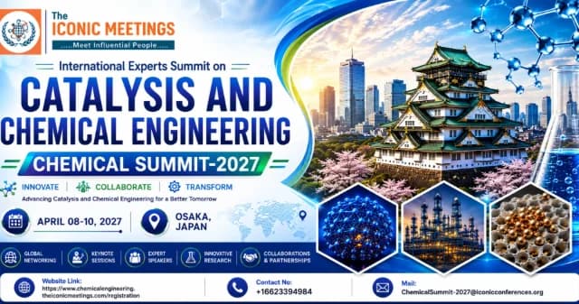 International Experts Summit on Catalysis and Chemical Engineering (Chemical Summit-2027) logo