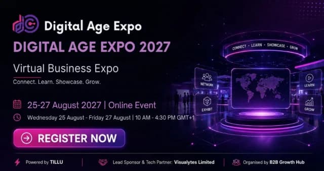 Digital Age Expo 25th - 27th August 2027 | Virtual Event logo