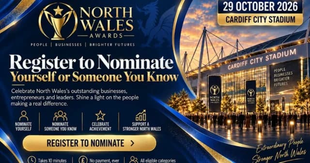 North Wales Awards 2026-27 | Register Your Interest to Nominate