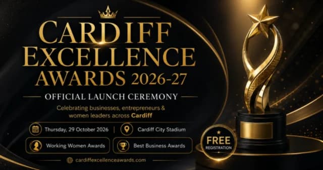 Cardiff Excellence Awards 2026-27 | Nominate Your Business For An Award logo