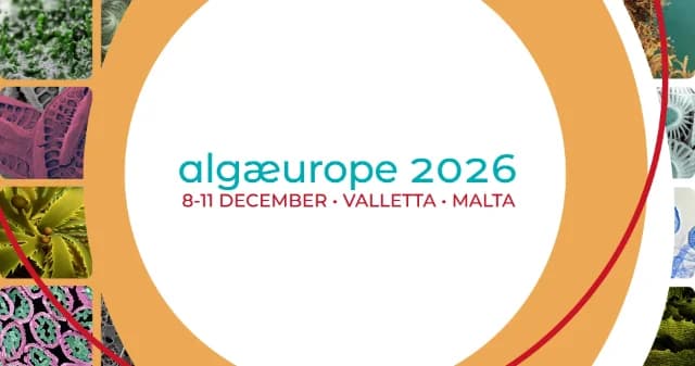 AlgaEurope 2026 - Conference about Science, Technology and Business in the Algae Biomass Sector logo