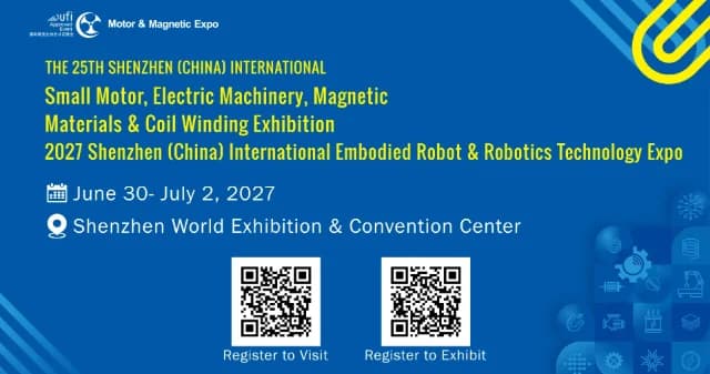 The 25th Shenzhen (China) International Small Motor, Electric Machinery, Magnetic Materials & Coil Winding Exhibition logo