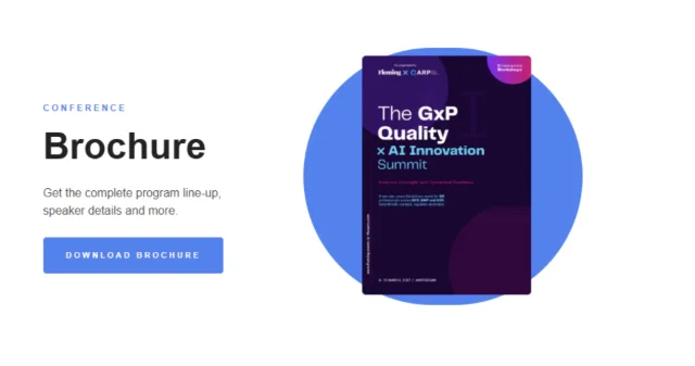 The GxP Quality x AI Innovation Summit logo