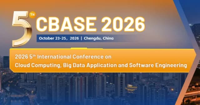 IEEE 2026 5th International Conference on Cloud Computing, Big Data Applications and Software Engineering (CBASE 2026) logo
