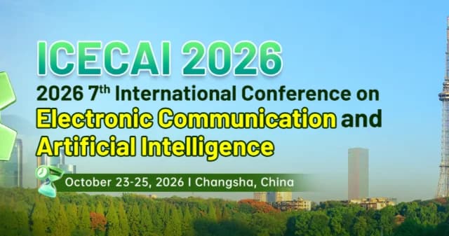 IEEE 2026 7th International Conference on Electronic Communication and Artificial Intelligence (ICECAI 2026) logo