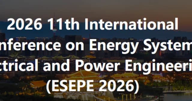 IEEE 2026 11th International Conference on Energy Systems, Electrical and Power Engineering (ESEPE 2026) logo