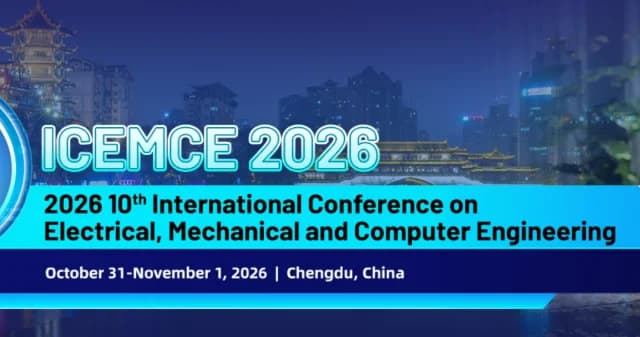 2026 10th International Conference on Electrical, Mechanical and Computer Engineering (ICEMCE 2026) logo