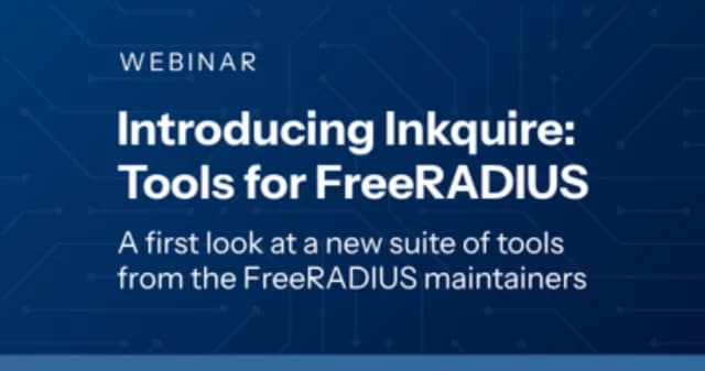 Introducing Inkquire: Tools for FreeRADIUS logo