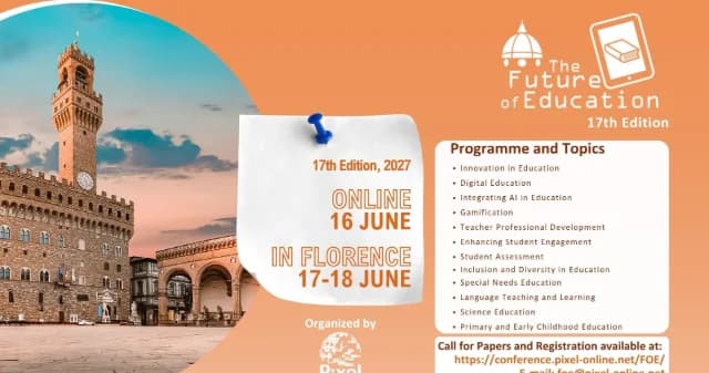 FOE 2027 | The Future of Education 17th Edition - International Conference logo