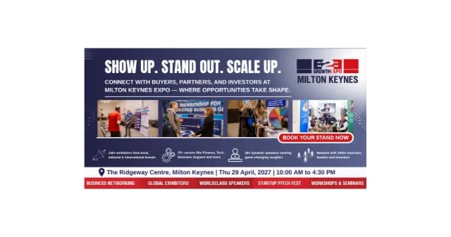 Milton Keynes B2B Growth Expo 2027 | Book Your Stand At Premier B2B Show logo