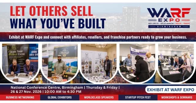 WARF Expo 2026 | Book Your Stand At Premier B2B Show logo