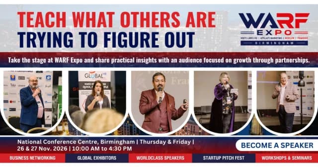 WARF Expo 2026 | Become A Speakers At Premier B2B Show logo