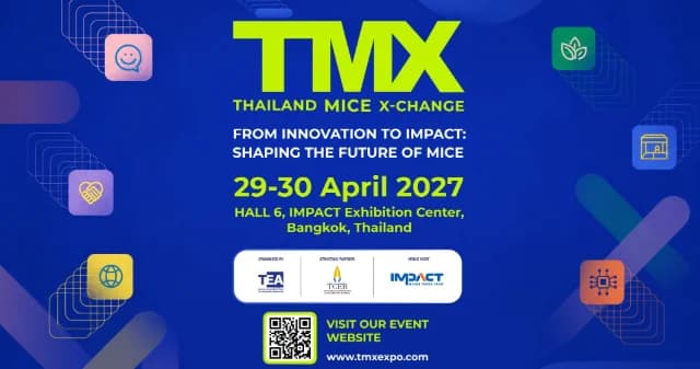 Thailand MICE X-Change 2027 (TMX 2027) logo