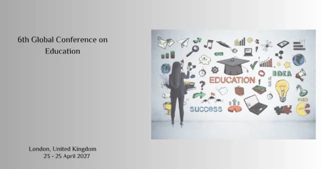 6th Global Conference on Education logo