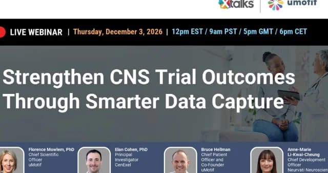 Strengthen CNS Trial Outcomes Through Smarter Data Capture