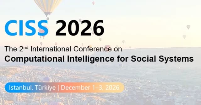 The 2nd International Conference on Computational Intelligence for Social Systems (CISS 2026) logo