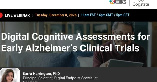 Digital Cognitive Assessments for Early Alzheimer’s Clinical Trials logo