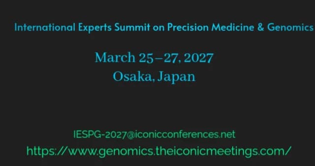 International Experts Summit on Precision Medicine & Genomics logo