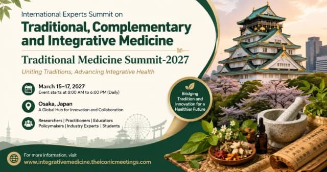 International Experts Summit on Traditional, Complementary and Integrative Medicine (Traditional Medicine Summit-2027) logo