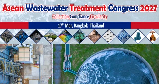 Asean Wastewater Treatment Congress 2027&Asean Biogas&Biomethane Congress 2027 Thailand logo