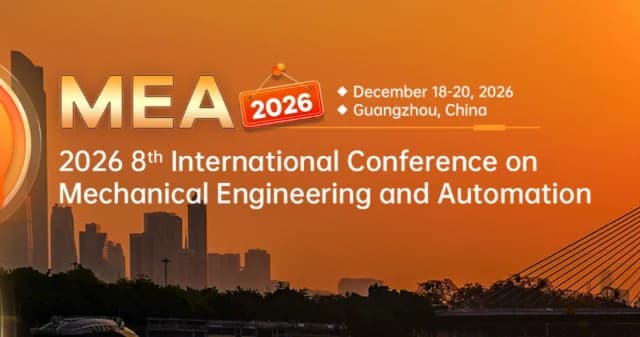 2026 8th International Conference on Mechanical Engineering and Automation (MEA 2026) logo