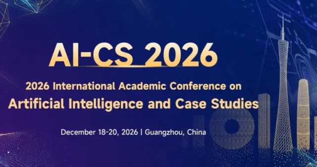2026 International Academic Conference on Artificial Intelligence and Case Studies (AICS 2026) logo