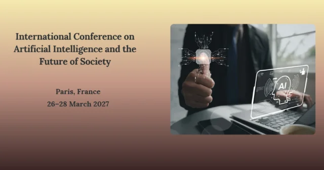 International Conference on Artificial Intelligence and the Future of Society logo