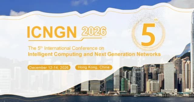 The 5th International Conference on Intelligent Computing and Next Generation Networks (ICNGN 2026) logo