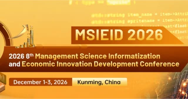 2026 8th Management Science Informatization and Economic Innovation Development Conference (MSIEID 2026) logo