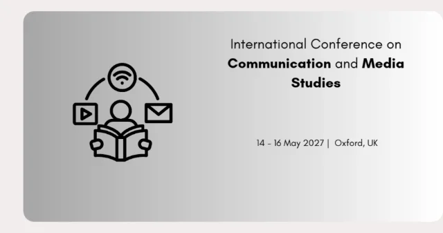 International Conference on Communication and Media Studies (CMCONF)