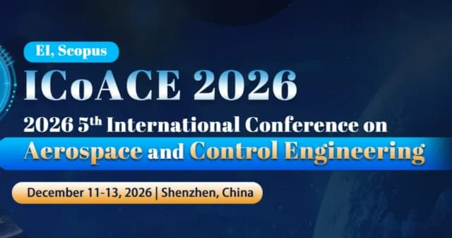 IEEE 2026 5th International Conference on Aerospace and Control Engineering (ICoACE 2026) logo