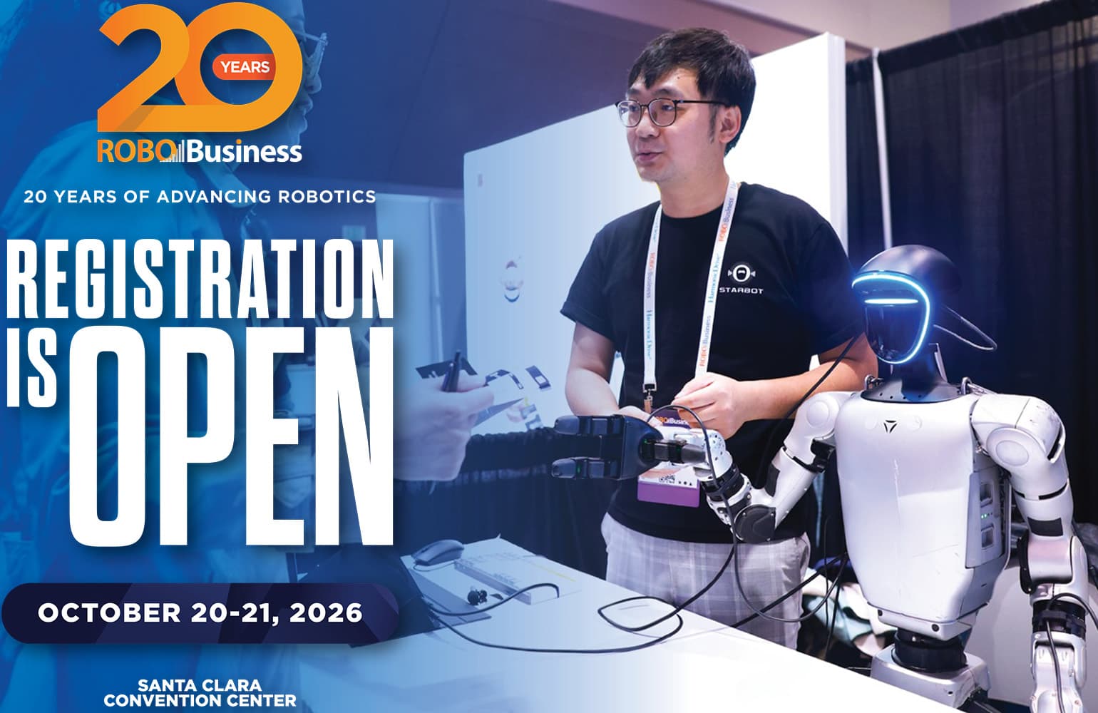 Registration is open for RoboBusiness 2026