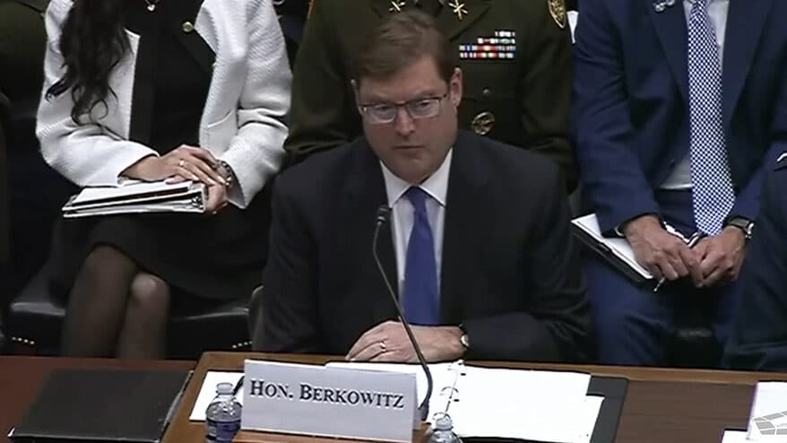 Berkowitz out at DoD Space Policy office