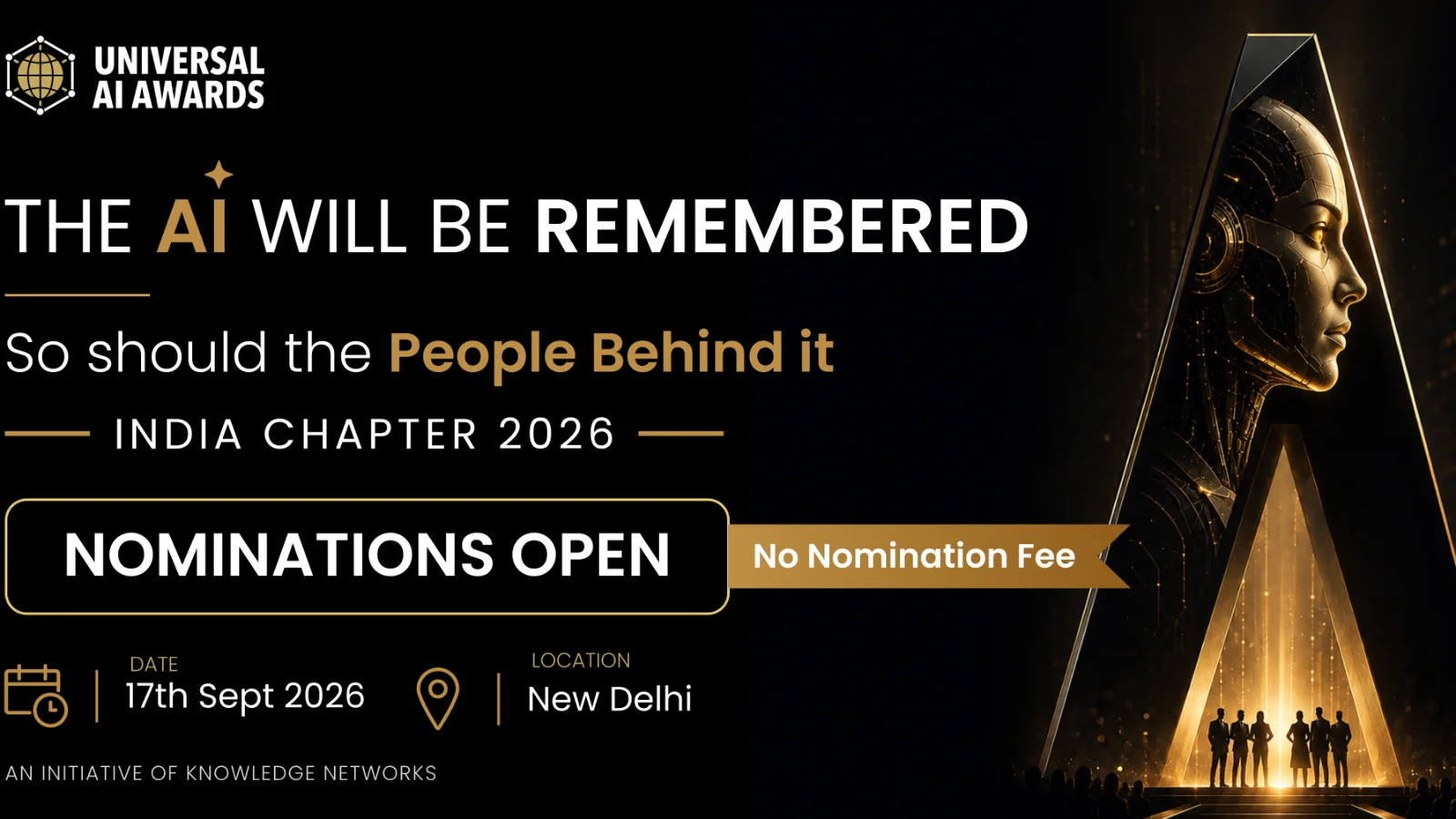 India's Responsible AI Leaders Take Center Stage as Universal AI Awards Launches Its India Chapter in New Delhi