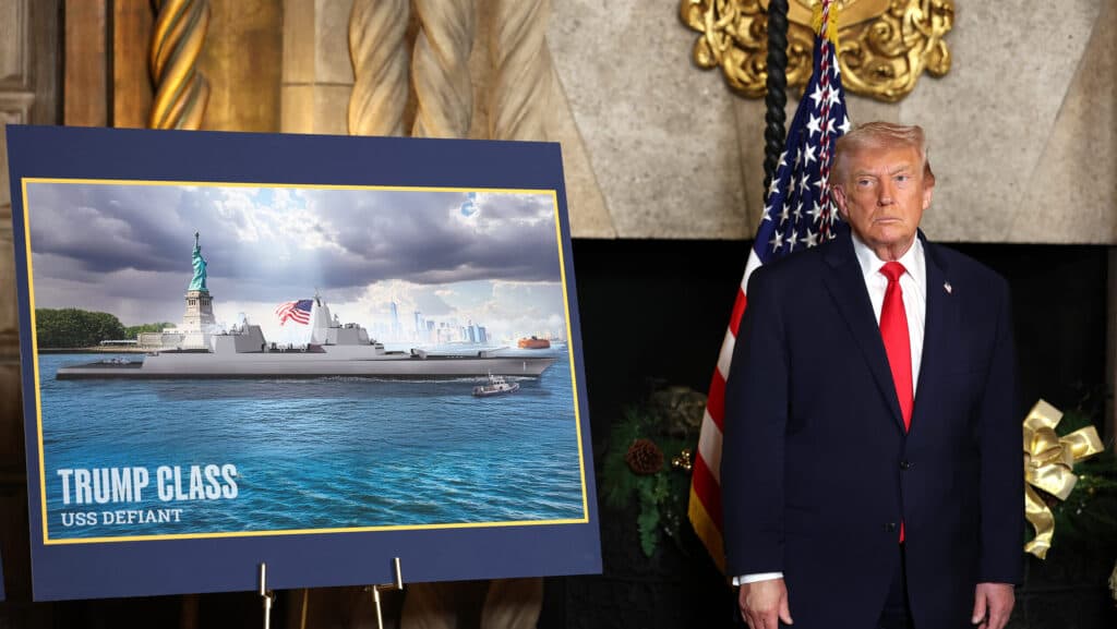 Senate’s stopgap funding bill rejects special requests for Trump battleship, munitions