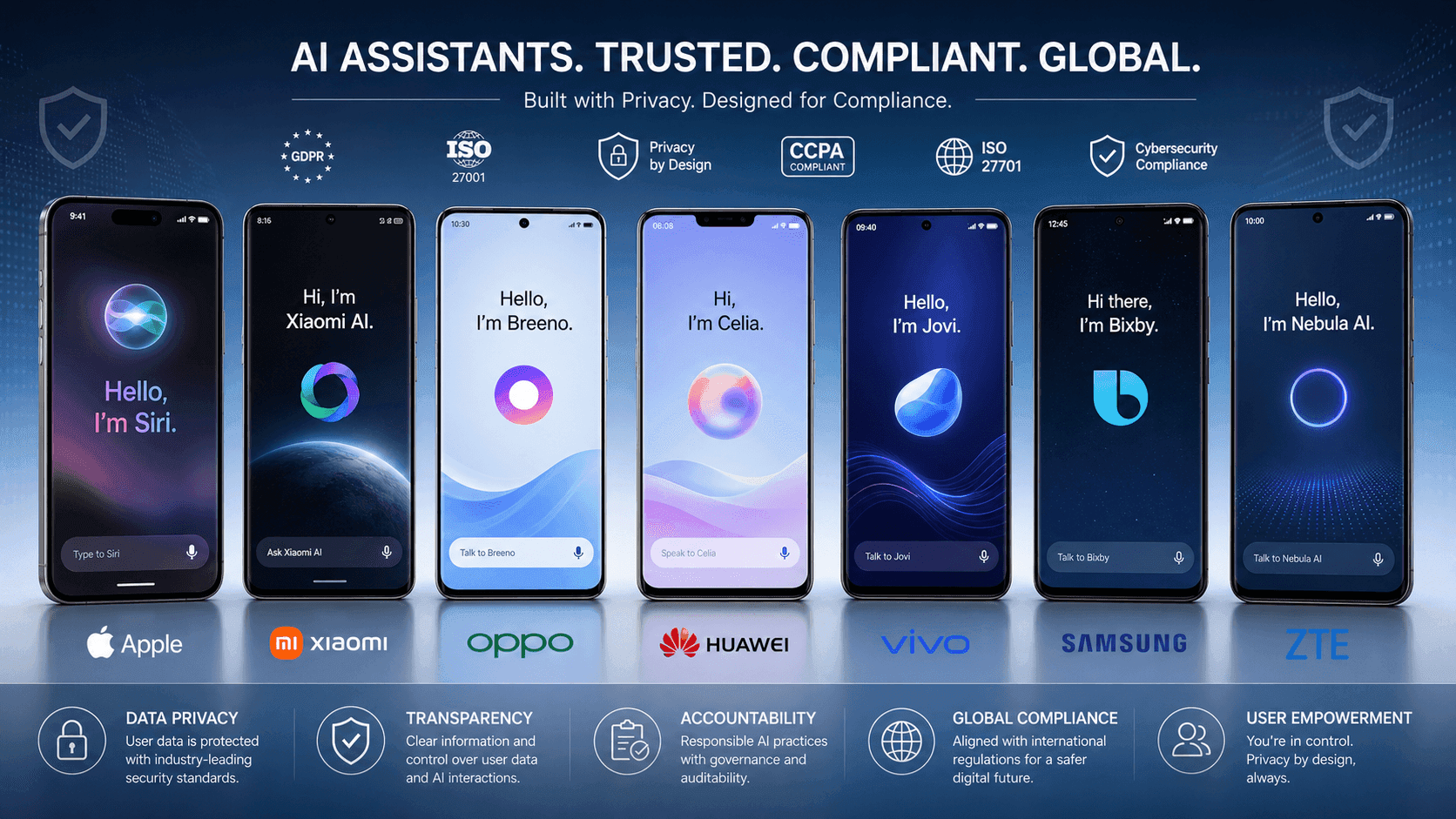 Seven Phone Models Receive China AI Filing as Apple, Xiaomi, OPPO and Others Confirm On-Device LLM Compliance