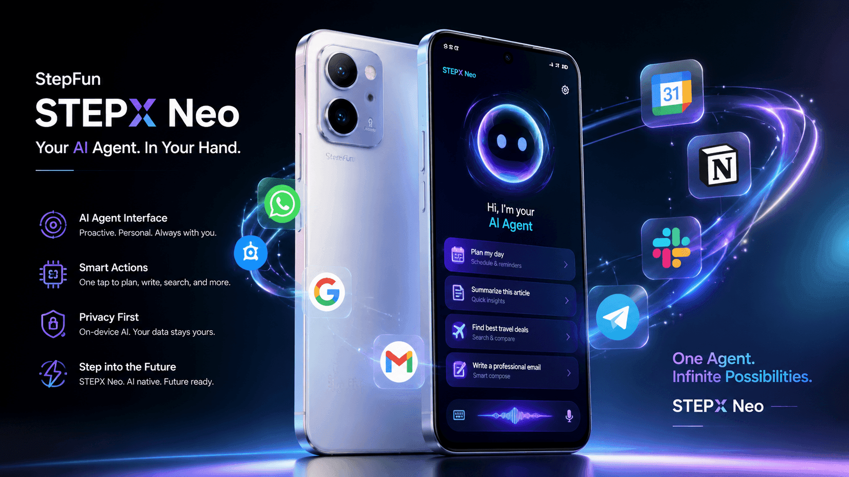 StepFun First AI Agent Phone Arrives: STEPX Neo Integrates Alipay, Meituan, Didi, and Baidu for Cross-App Autonomy